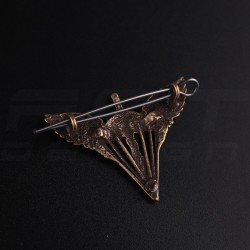 Беретний знак кокарда ДШВ метал