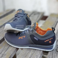 Кросівки літні FCT Стріт сірі на сітці