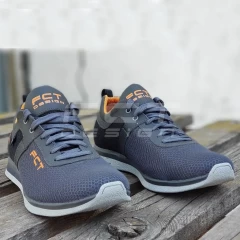 Кросівки літні FCT Стріт сірі на сітці