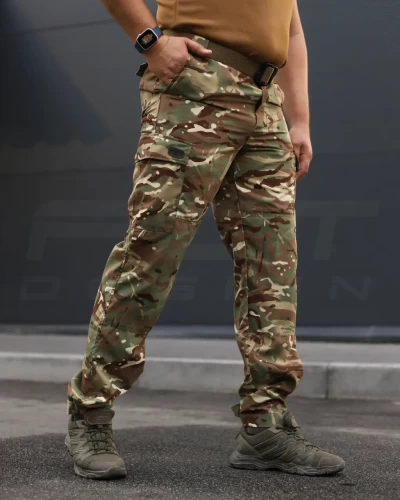 Штани літні мілітарі МТP з тонкої тканини ХБ 42 42