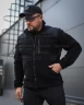 Кофта Куртка Фліс спрощена чорна для Поліції 40-42/3 40-42/3