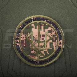 Шеврон НГУ Харьков Спартан 3 бригада Хищник пиксель G-0822