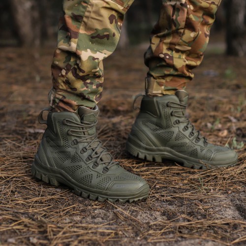 Черевики літні тактичні Тайфун хакі 40 40