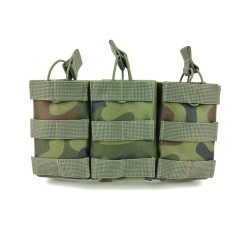 Подсумок для 3 магазинов универсальный АК, Cordura 500, мультикам