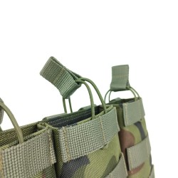 Подсумок для 3 магазинов универсальный АК, Cordura 500, мультикам