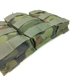 Подсумок для 3 магазинов универсальный АК, Cordura 500, мультикам