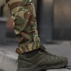 Брюки летние милитари Мультикам из тонкой ткани ХБ