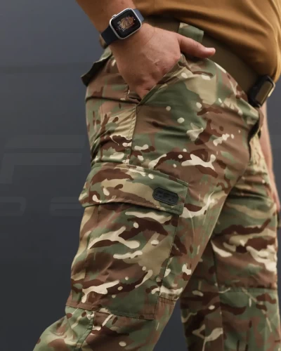 Штани літні мілітарі Мультикам з тонкої тканини ХБ 42 42