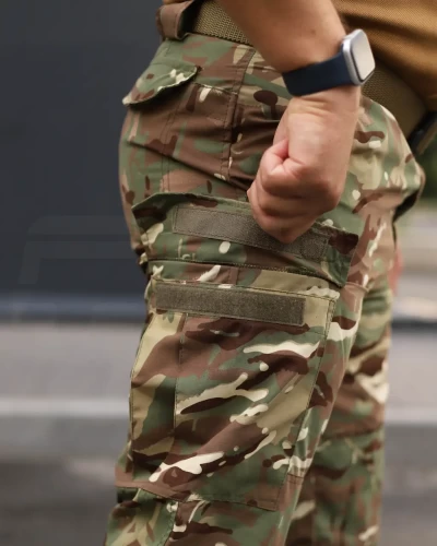 Штани літні мілітарі Мультикам з тонкої тканини ХБ 42 42