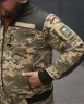 Кофта флис тактическая под резинку пиксель ВСУ 40-42/3