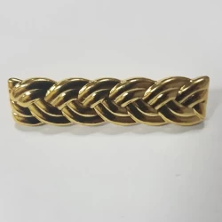 Личка плетенка золото металл