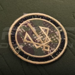 Шеврон НГУ Харьков Спартан 3 бригада золото Хищник пиксель G-0822