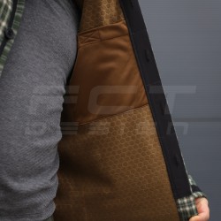 Тактична мілітарі Сорочка FCT зимова утеплена в клітинку Зелена фліс підкладка (44 номер)