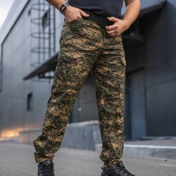 Брюки тактические летние Штурм Хищник пиксель G-0822