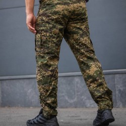 Брюки тактические летние Штурм Хищник пиксель G-0822