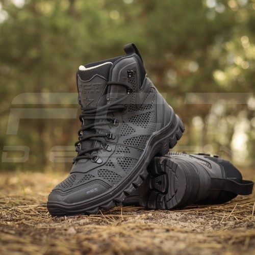 Черевики літні тактичні Тайфун чорні 40 40