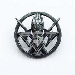 Беретний знак кокарда 101 окремої бригади охорони Генерального штабу ЗСУ метал