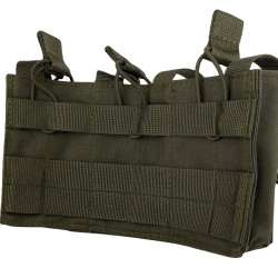 Подсумок для 3 магазинов универсальный АК, Cordura 500, олива.