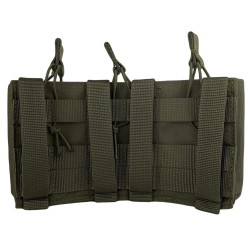 Подсумок для 3 магазинов универсальный АК, Cordura 500, олива.