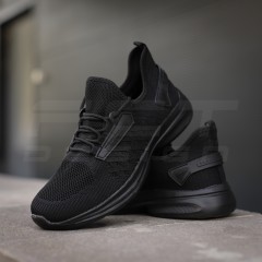 Кросівки тактичні літні FCT-10 на сітці чорні