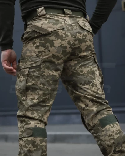 Штани з наколінниками тактичні Корд Gen 2 піксель ЗСУ 44 44
