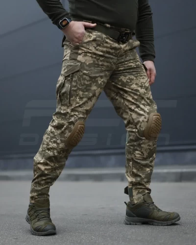 Штани з наколінниками тактичні Корд Gen 2 піксель ЗСУ 44 44