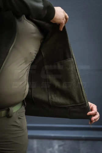 Кофта фліс тактична під резинку хакі 40-42/3 40-42/3