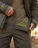 Костюм тактический зимний Хантер на флисе Софтшелл хаки 40-42/3