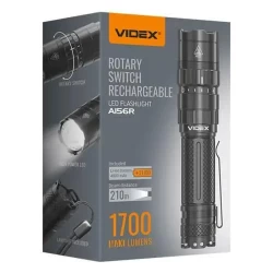Портативний світлодіодний ліхтарик VIDEX VLF-A156R 1700 Lm 6500 K