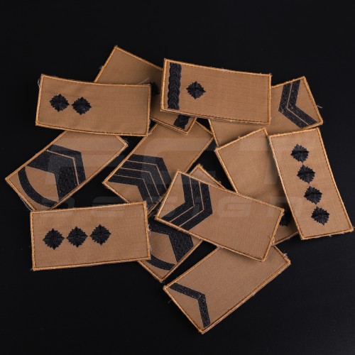 Погоны НГУ/ВСУ черная нить Койот