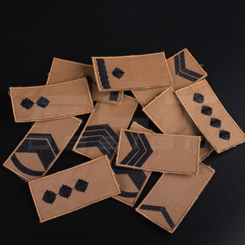 Погоны НГУ/ВСУ черная нить Койот