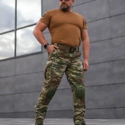 Брюки с наколенниками тактические Корд Gen 2 Мультикам