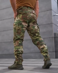 Штани з наколінниками тактичні Корд Gen 2 Мультикам