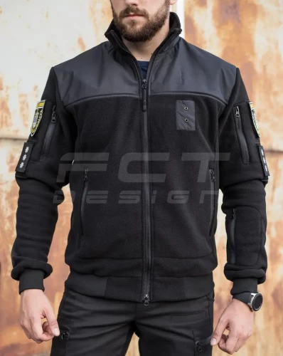 Кофта фліс тактична під резинку для Поліції 40-42/3 40-42/3