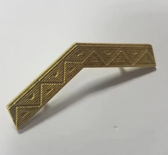 Личка вузька золото метал сержантського складу