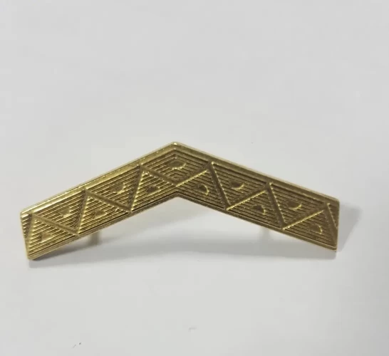Личка вузька золото метал сержантського складу