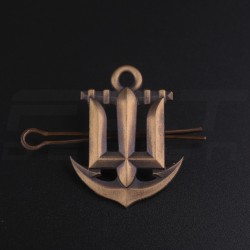 Беретний знак кокарда ВМС Військово-Морських Сил метал
