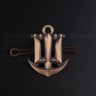 Беретний знак кокарда ВМС Військово-Морських Сил метал  