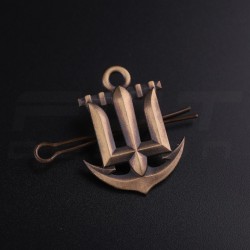 Беретний знак кокарда ВМС Військово-Морських Сил метал