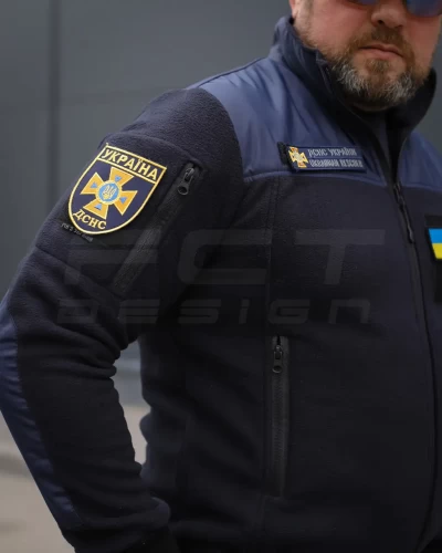 Кофта флис тактическая под резинку для ГСЧС 40-42/3