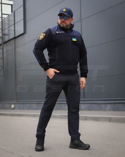 Кофта флис тактическая под резинку для ГСЧС 40-42/3