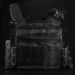 Плитоноска FCT с быстросбросом кордура черная