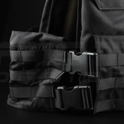 Плитоноска FCT с быстросбросом кордура черная