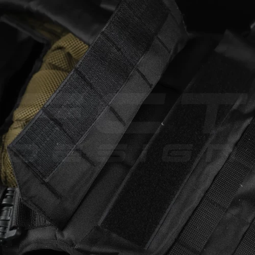 Плитоноска FCT зі швидкоскиданням кордура чорна