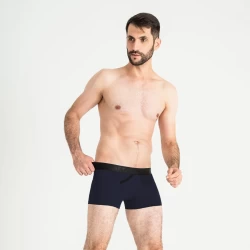 Мужские анатомические боксеры из хлопка Anatomic Classic 2.0 Black Series темно-синий