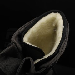 Чоботи Сноубутси зимові на шнурках водонепроникні сірі