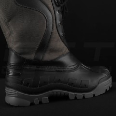 Чоботи Сноубутси зимові на шнурках водонепроникні сірі