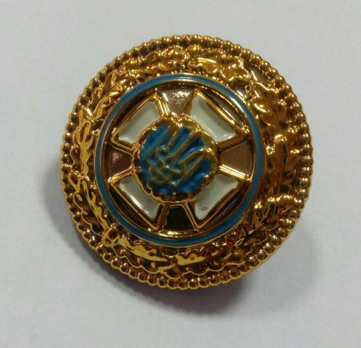 Кріплення на аксельбант хрест білий