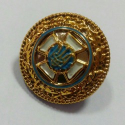 Кріплення на аксельбант хрест білий