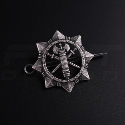 Беретний знак кокарда ВСП Військова Служба Правопорядку метал